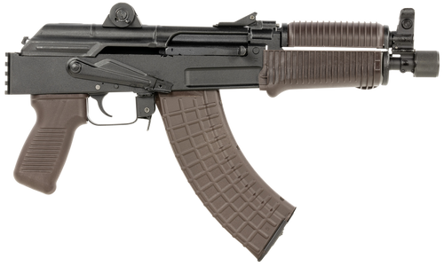 Arsenal SAM7K56P SAM7K-56P  Sports South Exclusive 7.62x39mm 30rd, 8.50" Black Chrome Lined Steel Barrel, Black Milled Receiver, Plum Furniture, Picatinny Rail, Hard Case, QD Swivel Sling