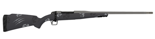 Fierce Firearms TWROG300PRC22GP Twisted Rogue Mini 300 PRC 22" Tungsten Cerakote Steel Threaded Barrel, Drilled & Tapped Steel Receiver, LR Negative Comb Phantom Camo Carbon Fiber Stock