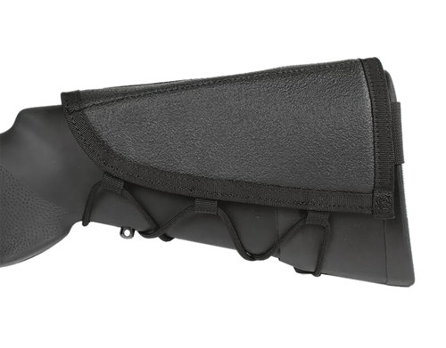 Blackhawk 90CP02BK Ammo Cheek Pad  Black Nylon 5rd Rifle Buttstock Mount