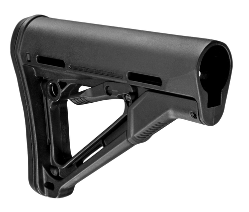 Magpul MAG310-BLK CTR Carbine Stock Black Synthetic for AR-15, M16, M4 with Mil-Spec Tube (Tube Not Included)