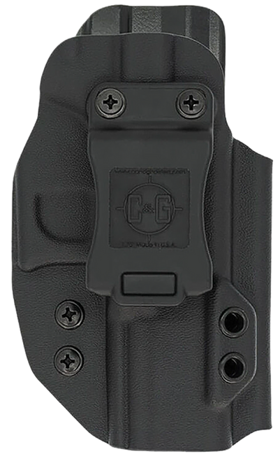 C&G Holsters 1864100 Covert  IWB Black Kydex Belt Clip Fits 1911 3.5" Right Hand