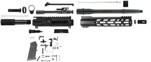 TacFire SSPK556LPK10 Pistol Kit  5.56x45mm NATO AR-Pistol Platform Black Steel