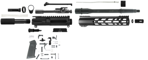 TacFire SSPK556LPK10 Pistol Kit  5.56x45mm NATO AR-Pistol Platform Black Steel