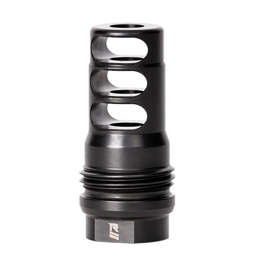 Rugged Suppressor MB011 3 Port Brake  Black with 1/2"-28 tpi Threads & 2.16" OAL for 5.56x45mm NATO Radiant762, Surge762, Razor762 & Micro30 Suppressors