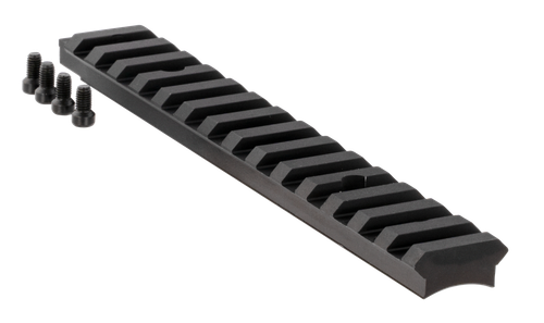 Ruger 90671 Picatinny Rail  Black Anodized Aluminum Fits Ruger American Rifle Short Action