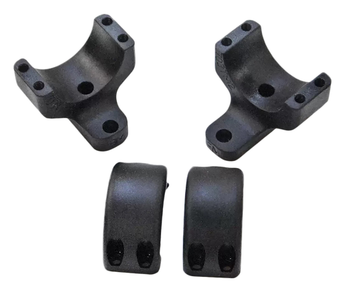 DNZ 703TXH2 Game Reaper 2 Scope Mount/Ring Combo Matte Black 30mm Howa