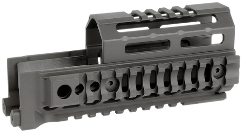 Midwest Industries MIAKALPHAQR6  AK Alpha Black 6061 Aluminum AK-47/AK-74 6.00" Long