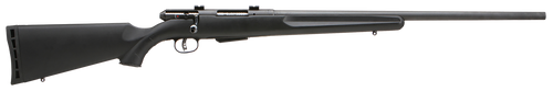 Savage Arms 19154 25 Walking Varminter Full Size 222 Rem 4+1 22" Matte Black Heavy Barrel, Matte Black Carbon Steel Receiver Drilled & Tapped, Matte Black Fixed Varmint Synthetic Stock, Right Hand