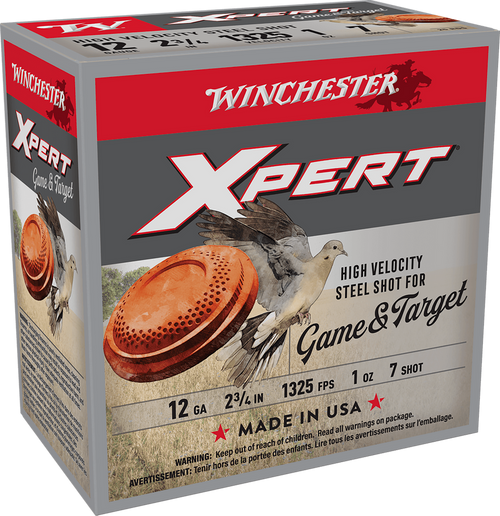 Winchester Ammo WE12GT7 Super X Xpert High Velocity 12Gauge 2.75" 1oz 7Shot 25 Per Box/10 Case