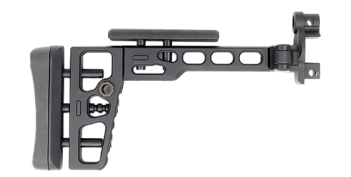 Samson 040616601 S.A.S Folding Stock w/ MP5K End Cap Black Aluminum
