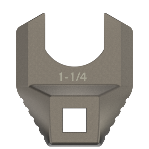 Real Avid AVMF114BNW Master -Fit Barrell Nut Wrench 1 1/4" Titanium Titanium/Stainless Steel AR-Platform Free-Float Handle