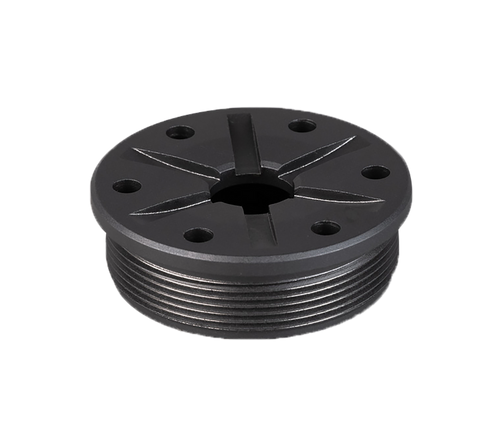 SilencerCo AC5126 Bravo Front Cap 9mm Fits Matte Black