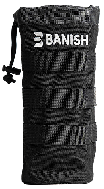 Banish(Silencer Central) 100000311384 Banish 12 Suppressor Pouch Fits 9" Long Black