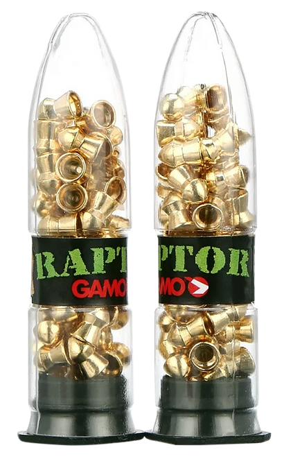 Gamo 632264454 Raptor PBA  177 Non Lead Alloy Semi Pointed 100/Pkg