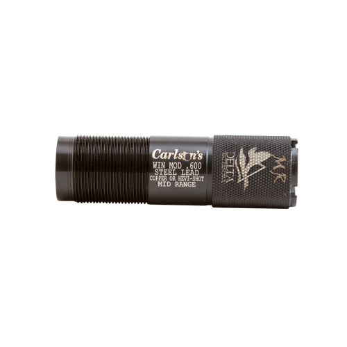 Carlson's Choke Tubes 07454 Delta Waterfowl Extended Choke Winchester 20 Gauge Mid-Range 17-4 Stainless Steel