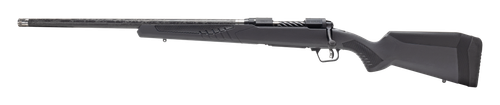 Savage Arms 57713 110 UltraLite Full Size 308 Win 4+1 22" Carbon Fiber Threaded Barrel Black Melonite Drilled & Tapped Stainless Steel Receiver Adj AccuStock Matte Gray Synthetic Stock, Left Hand