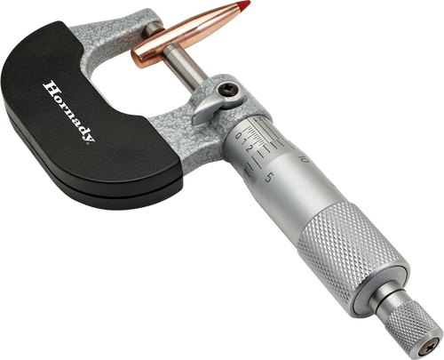 Hornady 050072 Micrometer  Silver Metal