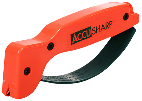 AccuSharp 014C Sharpener  Hand Held Tungsten Carbide Sharpener Orange