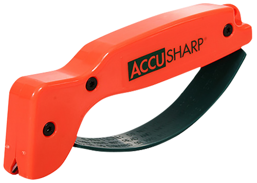 AccuSharp 014C Sharpener  Hand Held Tungsten Carbide Sharpener Orange