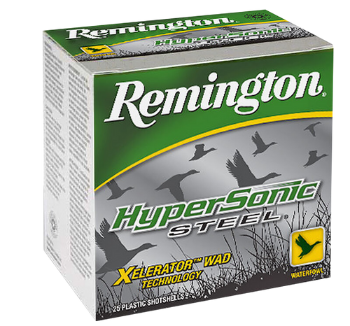 Remington Ammunition 26825 HyperSonic Steel 20Gauge 3" 7/8oz 4Shot 25 Per Box/10 Case