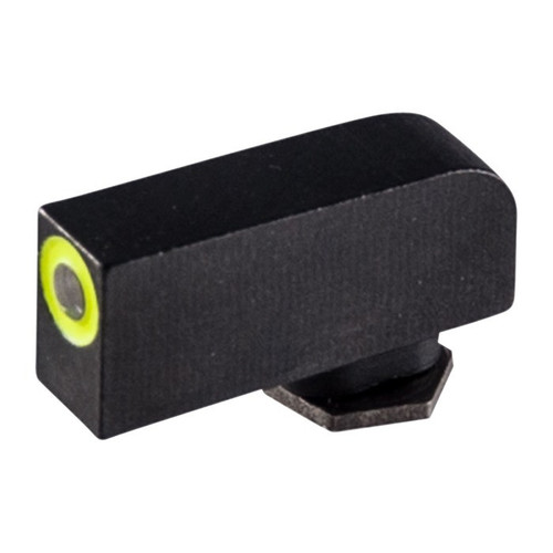 PRO-GLO TRITIUM ROUND FRONT SIGHT .220X.140 GRN FOR GLOCK~