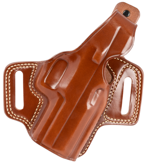 Galco FL822 Fletch  OWB Tan Leather Belt Slide Fits Sig P320 Compact Fits Sig P320X Compact Fits Sig M18 Right Hand