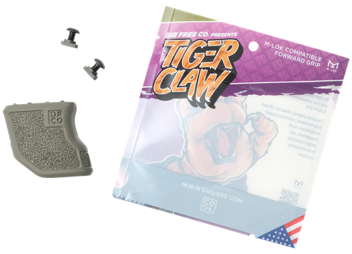 Die Free Co Llc TCMLOKODG Tiger Claw  Olive Drab Nylon