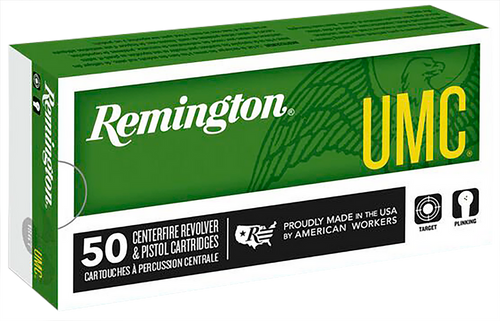 Remington Ammunition 23746 UMC  40S&W 165gr Full Metal Jacket 50 Per Box/10 Case