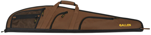 Allen 99452 Daytona Shotgun Case 52" Mocha Brown Endura w/ Black Trim Adjustable Sling, 4 Pockets & Easy Clean Lining