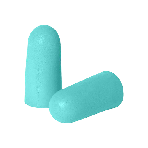 Radians FP70A25 Resistor Earplugs Foam 32 dB In The Ear Aqua Blue Adult 25 Pair