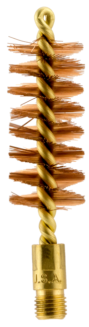 Pro-Shot 20S Bore Brush  20 Gauge Shotgun #5/16-27 Thread Bronze Bristles Looped Tip Brass Core