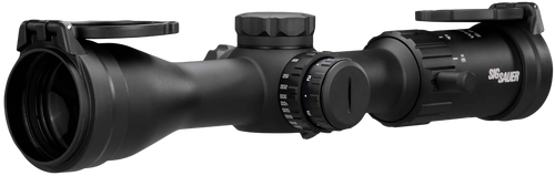 Sig Sauer Electro-Optics SOW42003 Whiskey4  Black 2.50-10x42mm, 30mm Tube Quadplex Reticle