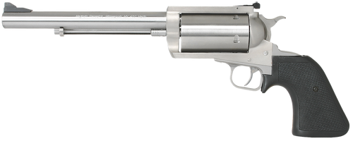Magnum Research BFR500SW7 BFR Long Cylinder Large 500 S&W Mag 5 Shot 7.50" Brushed Stainless Steel Barrel, Cylinder & Frame, Black Rubber Grip, Exposed Hammer
