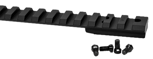 Warne V48915MOA Vapor Picatinny Rail Black Anodized Aluminum Ruger American Rimfire, 15 MOA