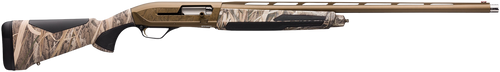 Browning 011705205 Maxus II Wicked Wing 12 Gauge 3.5" 4+1 (2.75") 26" Barrel, Burnt Bronze Cerakote Finish, Mossy Oak Shadow Grass Habitat Stock w/Overmolded Grip Panels