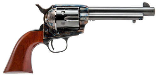Cimarron MP411 Model P  45 Colt (Long Colt) 6 Shot 5.50" Blued Stainless Steel Barrel, Blued Cylinder, Color Case Hardened Steel Frame, Walnut Grip, Exposed Hammer