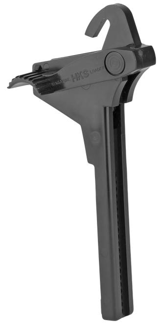 HKS 450 Single Stack Mag Loader Made of Plastic with Black Finish for 45 ACP 1911