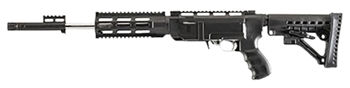 Archangel AA556RNB AR-15 Style Conversion Stock Black Synthetic 6 Position Collapsible for Ruger 10/22 (No Bayonet)