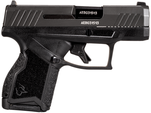 Taurus 1GX4M93GR10 GX4  Micro-Compact 9mm Luger 10+1 3.06" Black Steel Barrel/Gray Serrated Slide/ Gray Stainless Steel Frame/ Black Polymer w/Interchangeable Backstrap Grips Right Hand