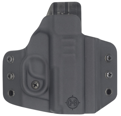 C&G Holsters 0256100 Covert  OWB Black Kydex Belt Loop Fits Sig P365/P365 XL