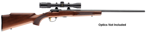 Browning 025176202 T-Bolt Target/Varmint 22 LR 10+1 22" Heavy Target Barrel, Polished Blued Steel Receiver, Satin Walnut Stock With Monte Carlo Comb, Optics Ready, Scope NOT Included