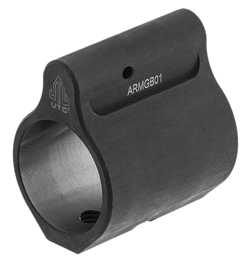Leapers MNTARMGB01 Micro Gas Block  .750" Phosphate Steel 1.15"