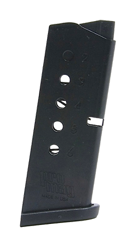 ProMag SMI20 Standard  6rd 380 ACP Fits S&W Bodyguard Blued Steel