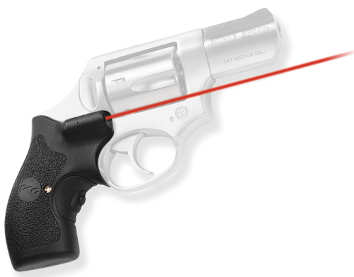 Crimson Trace 011880 Lasergrips  Fits Ruger SP101, Red Laser 633nM Wavelength 5mW Output, Black Polymer