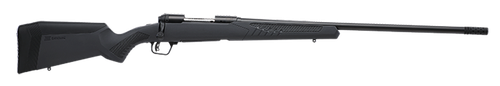 Savage Arms 57495 110 Long Range Hunter Full Size 300 PRC 5+1 26" Matte Black Threaded Barrel, Matte Black Drilled & Tapped Carbon Steel Receiver, Adj AccuStock Matte Gray Synthetic Stock, Right Hand