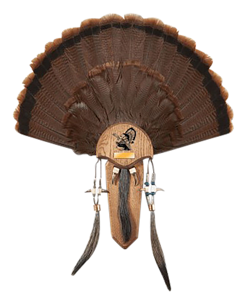 Hunters Specialties STR06949 Three Beard Mounting Plaque Includes Mounting Hardware
