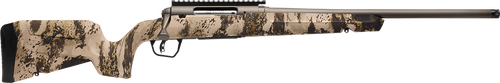 Savage Arms 32338 Axis 2 Pro Compact 243 Win 4+1 20" Gun Metal Bronze Cerakote Heavy Sporter Threaded Barrel & Picatinny Rail Carbon Steel Receiver, Fixed Western Camo Synthetic Stock, Right Hand