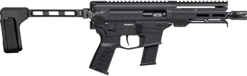 CMMG 45A250F-AB Dissent MKG 45 ACP 13rd 6.50" 5.5"Proprietary Handguard 7075-T6 Aluminum CMMG Zeroed Grip