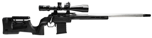 Mdt Sporting Goods Inc 104692BLK XRS Chassis Black Aluminum Core with Polymer Panels, Adj. Cheekrest, M-LOK Forend, Interchangeable Grips, AICS Mag Compatible, Fits Short Action Savage