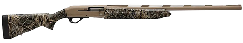 Winchester Repeating Arms 511304391 SX4 Hybrid Hunter 12 Gauge 3" 4+1 (2.75") 26", FDE Cerakote Barrel/Rec, Realtree Max-7 Furniture, TruGlo Fiber Optic Sight